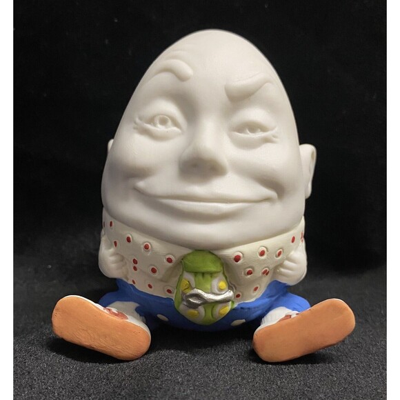Vtg Humpty Dumpty Shelf Sitter 3”h NOS Dept. 56 Anthropomorphic Decor Egg Figure - Picture 1 of 6